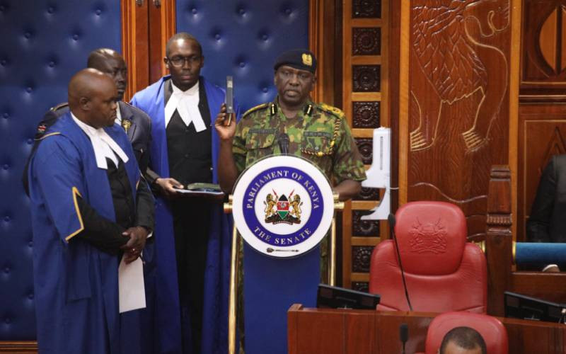 Kanja apologises for false police claims in Ojwang's death