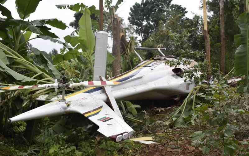 AU helicopter crashes in Somali capital