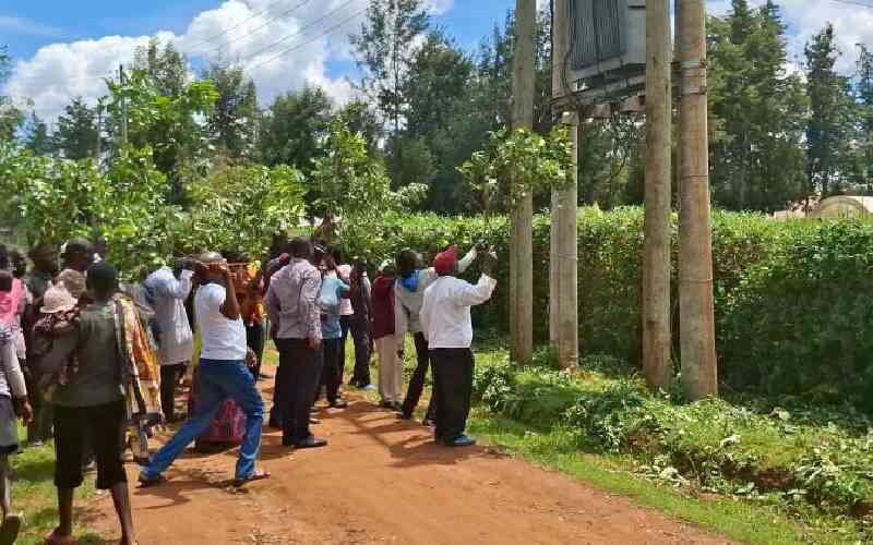 Uproar as residents go for three months without power